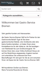 Mobile Screenshot of gastro-service-bremen.de